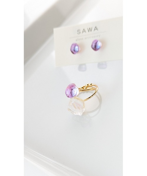 tone(トーン)の「【sawa】1粒リング(MA)(リング・レディース・ブルー/ターコイズブルー/ラベンダー/スカイブルー・FREE)」の14枚目の写真