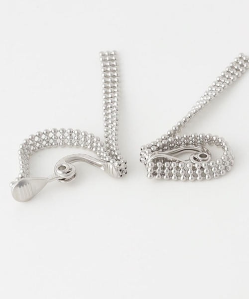 KBF（ケイビーエフ）の「ボールチェーンイヤリング（イヤリング・レディース・シルバー/ゴールド・ONE）」の11枚目の写真