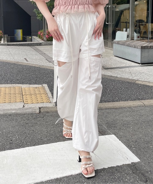 MaisonSpecial シアーセパレートカーゴパンツ one way（ワンウェイ）の「セパレートカーゴパンツ（カーゴ
