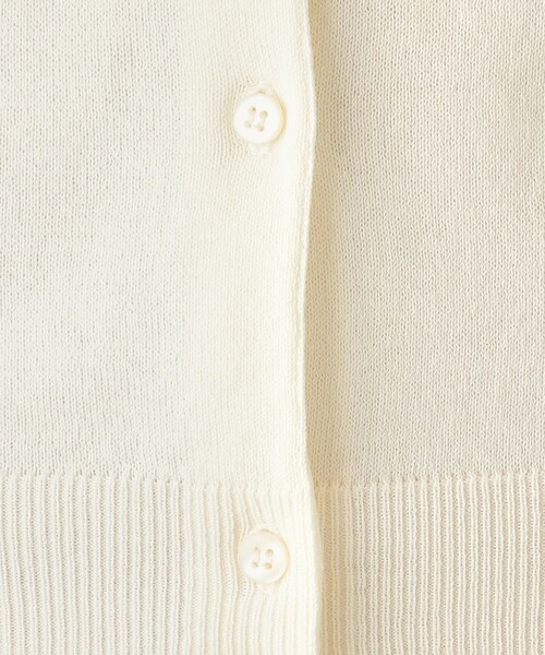 Afternoon Tea（アフタヌーンティー）の「UVニットカーディガン（カーディガン/ボレロ・レディース・オフホワイト/ライトブルー/グリーン/ネイビー/パープル・MEDIUM/LARGE）」の10枚目の写真