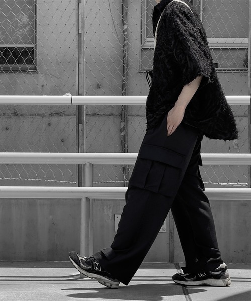 RUUBON（ルーボン）の「【RUUBON】3way carabiner knapsack / スリーウェイカラビナナップサック（バックパック/リュック・メンズ・ブラック・FREE）」の5枚目の写真