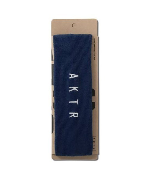 AKTR（アクター）の「AKTR HEAD BAND CLASSIC MID（アクター ヘッドバンド クラシック ミッド）（ヘアバンド・メンズ・ネイビー/グリーン・FREE）」の2枚目の写真