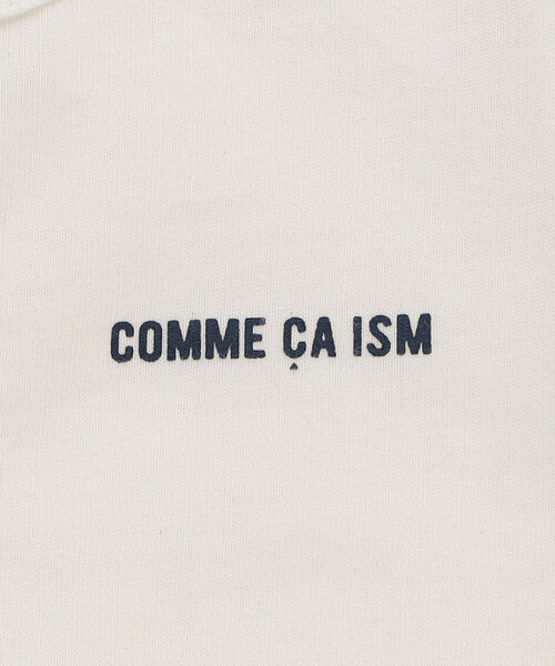 COMME CA ISM（コムサイズム）の「ロゴ おしりパッチ 半袖ツーウェイオール（その他ベビー用品・キッズ・ホワイト/アイボリー/インディゴブルー・60-80cm）」の13枚目の写真