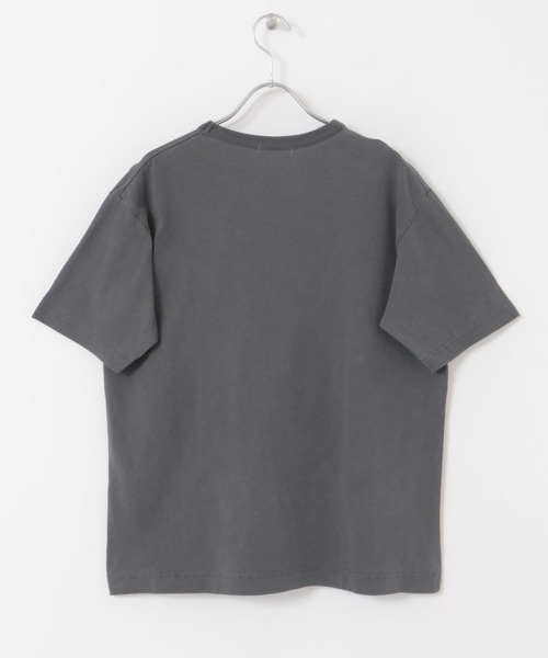 FORK&SPOON（フォークアンドスプーン）の「FORK&SPOON　フロッキーロゴプリントTシャツ（Tシャツ/カットソー・レディース・オフホワイト/チャコールグレー・1）」の19枚目の写真