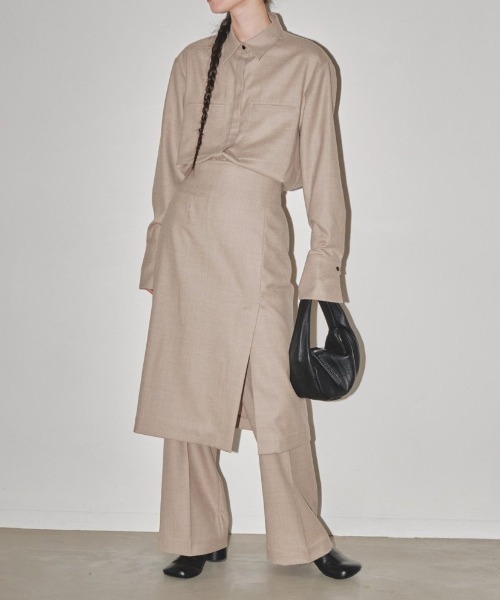 TODAYFUL（トゥデイフル）の「【TODAYFUL/トゥデイフル】Leather Wrap Bag（ハンドバッグ・レディース・バーガンディー/クリーム/ブラック・FREE）」の4枚目の写真