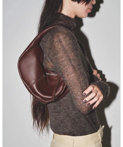 TODAYFUL（トゥデイフル）の「【TODAYFUL/トゥデイフル】Leather Wrap Bag（ハンドバッグ・レディース・バーガンディー/クリーム/ブラック・FREE）」の10枚目の写真