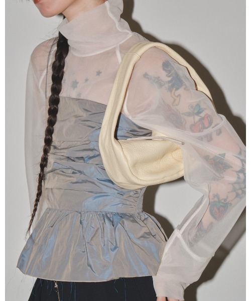 TODAYFUL（トゥデイフル）の「【TODAYFUL/トゥデイフル】Leather Wrap Bag（ハンドバッグ・レディース・バーガンディー/クリーム/ブラック・FREE）」の8枚目の写真