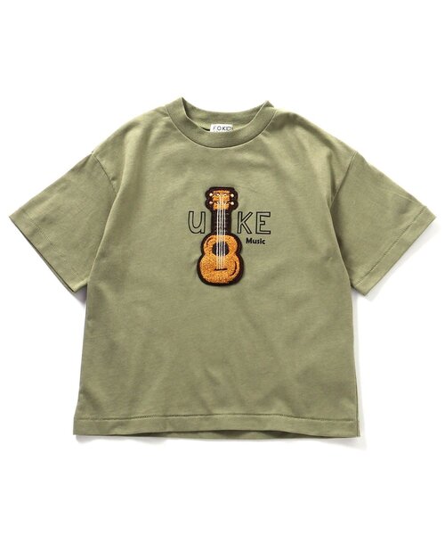 F.O.KIDS（エフオーキッズ）の「3柄サガラTee（Tシャツ/カットソー・キッズ・ブラウン/カーキ/グレー・100/95/90/80/140/130/120/110）」の7枚目の写真