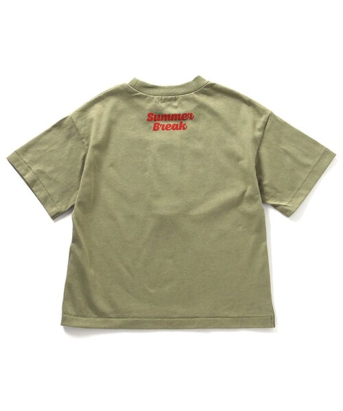 F.O.KIDS（エフオーキッズ）の「3柄サガラTee（Tシャツ/カットソー・キッズ・ブラウン/カーキ/グレー・100/95/90/80/140/130/120/110）」の10枚目の写真