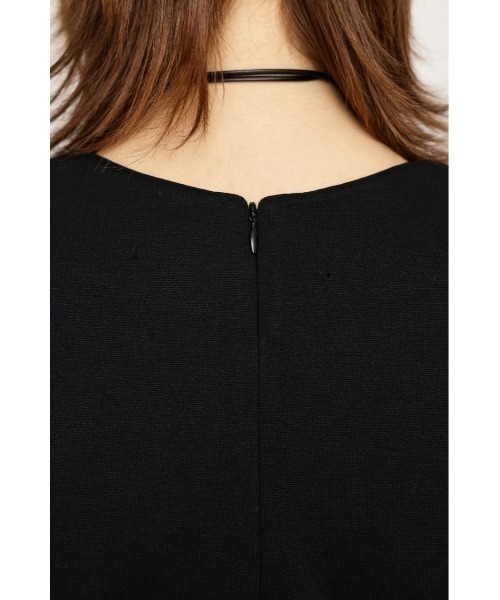 SLY（スライ）の「WAIST TUCK BELT OP ウエスト タック ベルト ワンピース 春服 夏服 半袖（ワンピース・レディース・ブラック/カーキ・1/2）」の11枚目の写真