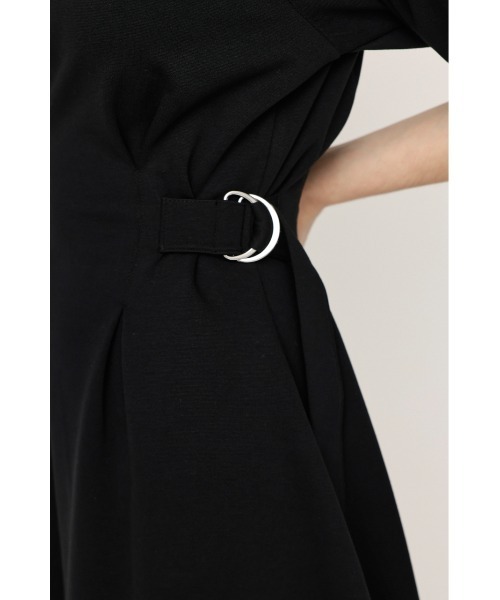 SLY（スライ）の「WAIST TUCK BELT OP ウエスト タック ベルト ワンピース 春服 夏服 半袖（ワンピース・レディース・ブラック/カーキ・1/2）」の13枚目の写真