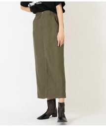 フロントスリット ロングスカート