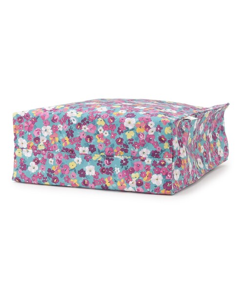 LAURA ASHLEY(ローラアシュレイ)の「【一部店舗限定/A4収納可/天面ファスナー】アンクロフト ディッツィー柄 スクエアトートM(トートバッグ・レディース・グリーン系その他2/ピンク系5・00)」の7枚目の写真