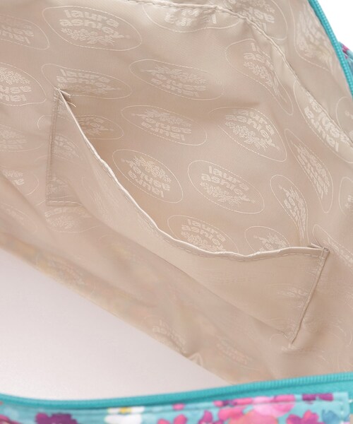 LAURA ASHLEY(ローラアシュレイ)の「【一部店舗限定/A4収納可/天面ファスナー】アンクロフト ディッツィー柄 スクエアトートM(トートバッグ・レディース・グリーン系その他2/ピンク系5・00)」の3枚目の写真