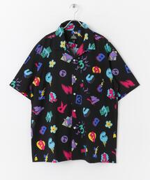 MAGIC NUMBER | MAGIC NUMBER　OPEN COLLAR SHORT-SLEEVE SHIRTS(シャツ/ブラウス)