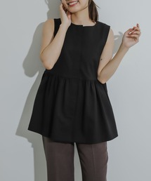 HEYUMM | フリルペプラムジレ(ベスト)