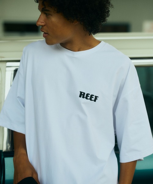 セール】REEF/リーフ 半袖Tシャツ/ラッシュガード 水陸両用 UVケア