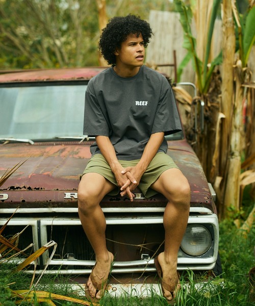 セール】REEF/リーフ 半袖Tシャツ/ラッシュガード 水陸両用 UVケア