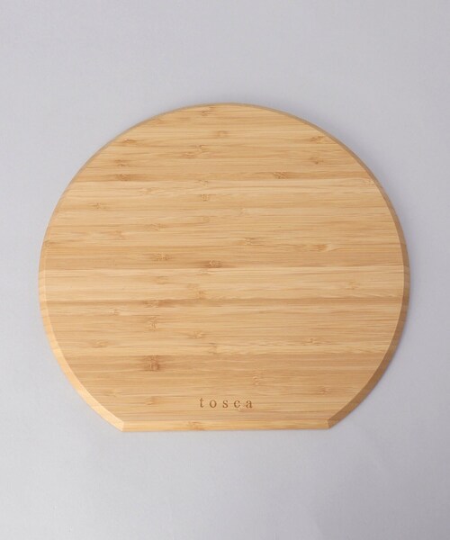 212 KITCHEN STORE（トゥワントゥキッチンストア）の「まな板 丸型 WH 山崎実業 ＜tosca トスカ＞（キッチン収納・レディース・その他・00）」の3枚目の写真
