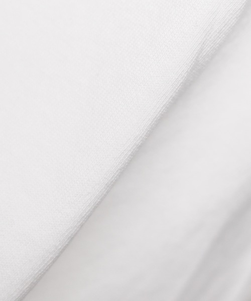 ARCHIVER（アーカイバ）の「【69】ジャガードリブ　ショートスリーブTシャツ（Tシャツ/カットソー・レディース・ホワイト系1/ホワイト系2/ブラック・MEDIUM/LARGE）」の9枚目の写真