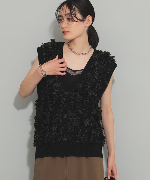 SAYAKADAVIS フリンジベスト
