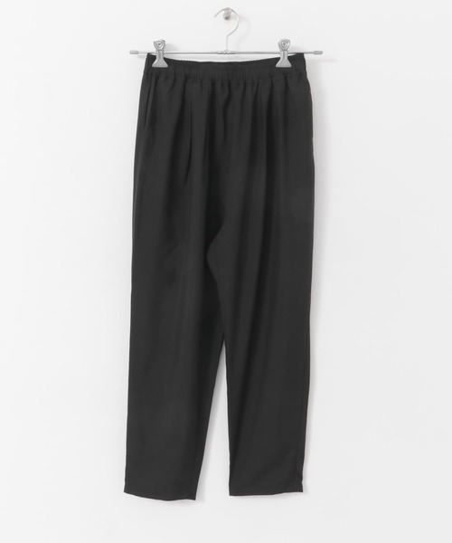 ITEMS URBANRESEARCH（アイテムズ アーバンリサーチ）の「チュールトップス×テーパードパンツ（パンツドレス・レディース・ブラック/グレー・FREE）」の8枚目の写真