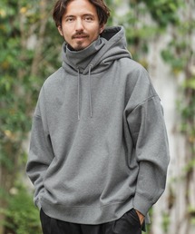 mpa3500-Boa Lining Sweat High Neck Hood Mix Pullover プルオーバーパーカー