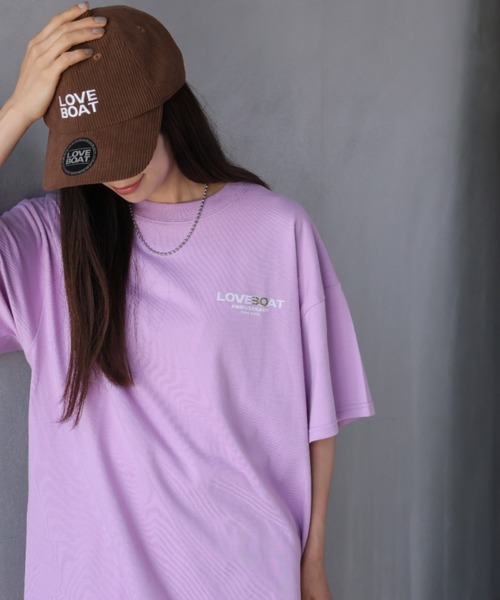LOVE BOAT(ラブ・ボート)の「LOVEBOAT Tシャツ(Tシャツ/カットソー・レディース・ブラック/パープル/ホワイト/ホワイト系その他/ブラック系その他/ブラック系その他2/ブラック系その他3/ブラック系その他4/ホワイト系その他2/ホワイト系その他3/ホワイト系その他4・M/L)」の11枚目の写真