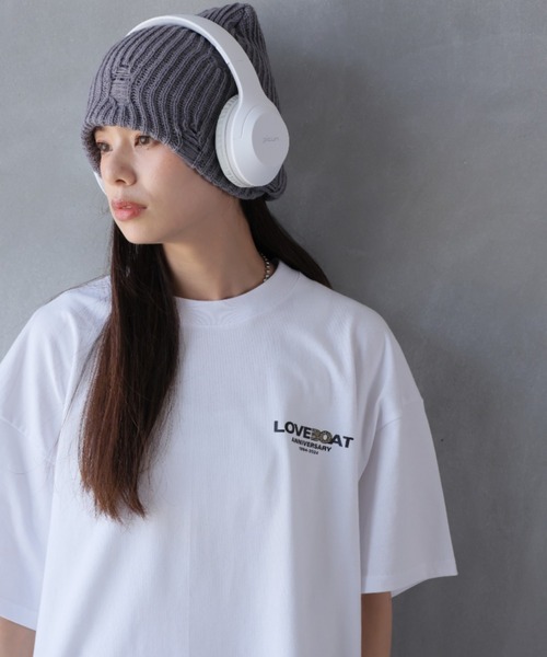 Love-tune Tシャツ ホワイト Tシャツ（私とお隣さん・バニラホワイト）