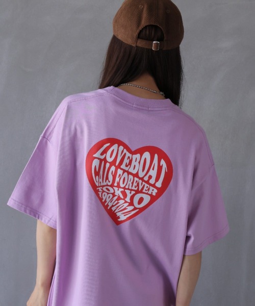 LOVE BOAT(ラブ・ボート)の「LOVEBOAT Tシャツ(Tシャツ/カットソー・レディース・ブラック/パープル/ホワイト/ホワイト系その他/ブラック系その他/ブラック系その他2/ブラック系その他3/ブラック系その他4/ホワイト系その他2/ホワイト系その他3/ホワイト系その他4・M/L)」の22枚目の写真