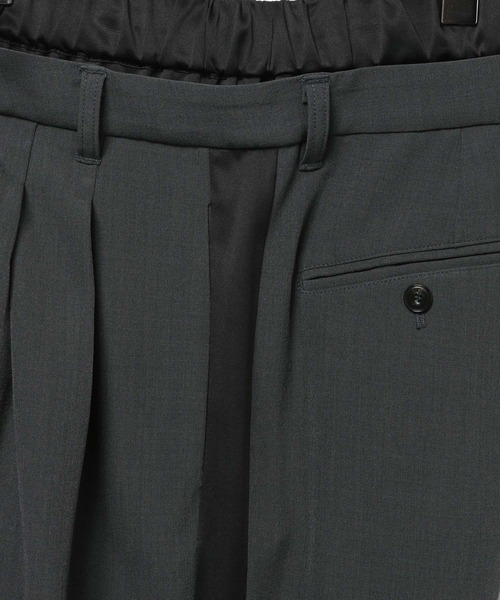 BAYFLOW（ベイフロー）の「[シワになりにくい]Wウエストワイドラインパンツ（その他パンツ・レディース・グレイッシュベージュ/チャコール/モカ・SMALL/MEDIUM）」の21枚目の写真