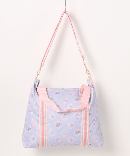 fafa フェフェ　花柄レースのトートバック メルヘン 新品タグ付き　プレゼント ☆新品☆fafa 花柄 トートバッグ レッスン マザーズ スクール