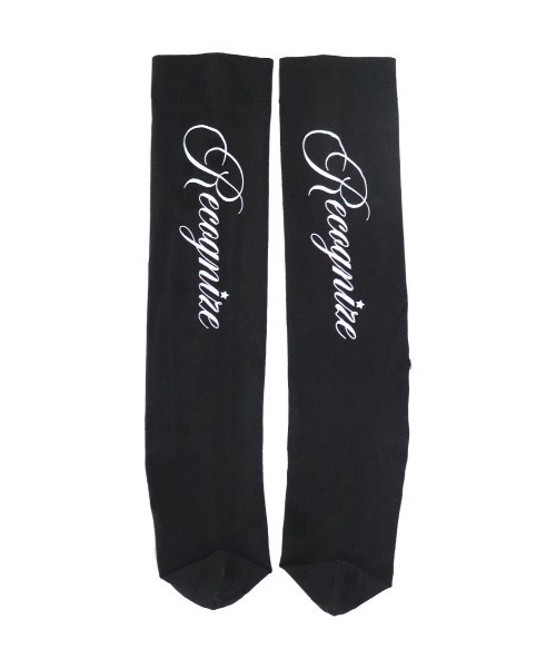 FCMM（エフシーエムエム）の「EMBROIDERY SOCKS/エンブロイダリーソックス（ソックス/靴下・レディース・ブラック/ホワイト・FREE）」の7枚目の写真