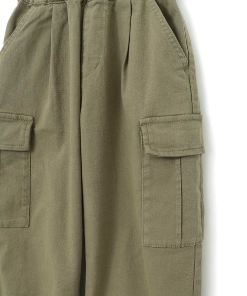 MAKE YOUR DAY（メイクユアデイ）の「カーゴポケット付きジョガーパンツ■150.160cm（カーゴパンツ・キッズ・チャコールグレー/カーキ/アイボリー・160/150）」の11枚目の写真