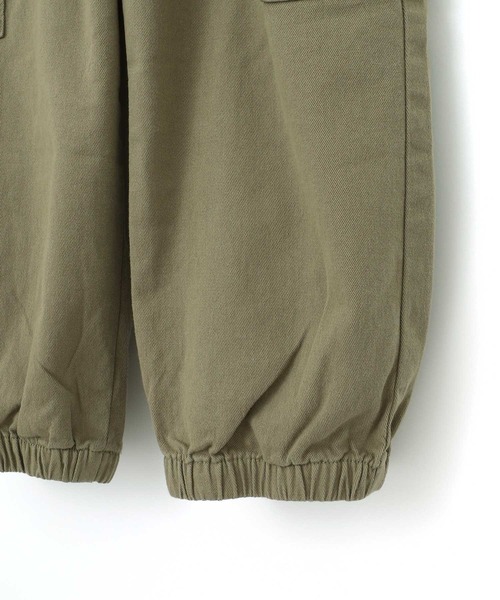 MAKE YOUR DAY（メイクユアデイ）の「カーゴポケット付きジョガーパンツ■150.160cm（カーゴパンツ・キッズ・チャコールグレー/カーキ/アイボリー・160/150）」の12枚目の写真