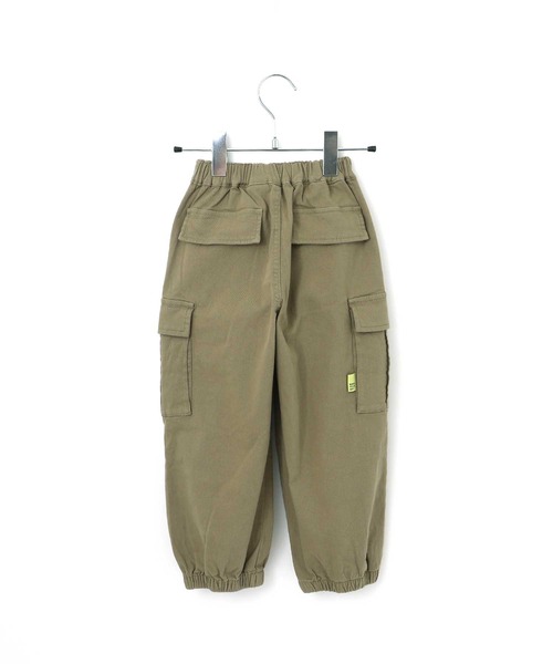 MAKE YOUR DAY（メイクユアデイ）の「カーゴポケット付きジョガーパンツ■150.160cm（カーゴパンツ・キッズ・チャコールグレー/カーキ/アイボリー・160/150）」の9枚目の写真