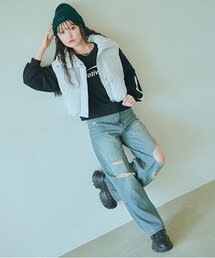 【LTXC】ダメージロングパンツ