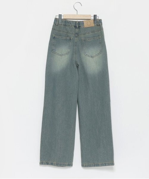 LOVETOXIC（ラブトキシック）の「【LTXC】ダメージロングパンツ（デニムパンツ・キッズ・サックスブルー/グレー/ネイビー/ブルー・L/S/M）」の5枚目の写真