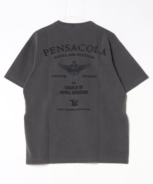 《直営店限定》FADE WASH T-SHIRT 'PENSACOLA' / フェードウォッシュ Tシャツ 'ペンサコーラ' / AVIREX / アヴィレックス（Tシャツ/カットソー）｜AVIREX（アヴィレックス）