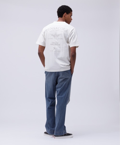 《直営店限定》FADE WASH T-SHIRT 'PENSACOLA' / フェードウォッシュ Tシャツ 'ペンサコーラ' / AVIREX / アヴィレックス（Tシャツ/カットソー）｜AVIREX（アヴィレックス）