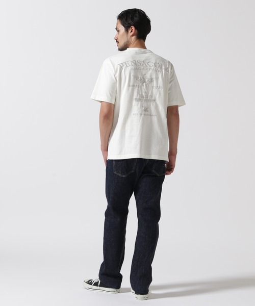 《直営店限定》FADE WASH T-SHIRT 'PENSACOLA' / フェードウォッシュ Tシャツ 'ペンサコーラ' / AVIREX / アヴィレックス（Tシャツ/カットソー）｜AVIREX（アヴィレックス）