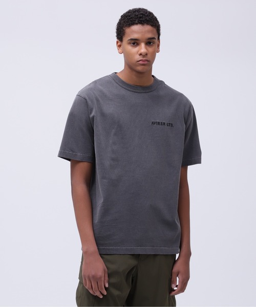 《直営店限定》FADE WASH T-SHIRT 'PENSACOLA' / フェードウォッシュ Tシャツ 'ペンサコーラ' / AVIREX / アヴィレックス（Tシャツ/カットソー）｜AVIREX（アヴィレックス）