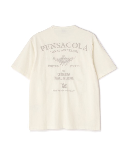 《直営店限定》FADE WASH T-SHIRT 'PENSACOLA' / フェードウォッシュ Tシャツ 'ペンサコーラ' / AVIREX / アヴィレックス（Tシャツ/カットソー）｜AVIREX（アヴィレックス）