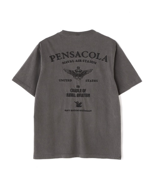 《直営店限定》FADE WASH T-SHIRT 'PENSACOLA' / フェードウォッシュ Tシャツ 'ペンサコーラ' / AVIREX / アヴィレックス（Tシャツ/カットソー）｜AVIREX（アヴィレックス）