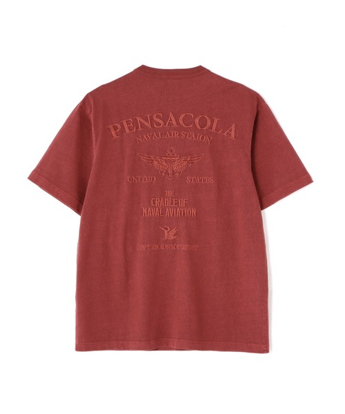 《直営店限定》FADE WASH T-SHIRT 'PENSACOLA' / フェードウォッシュ Tシャツ 'ペンサコーラ' / AVIREX / アヴィレックス（Tシャツ/カットソー）｜AVIREX（アヴィレックス）