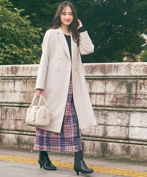 ANY SIS（エニィスィス）の「【23.0~24.5cm】リブポインテッド ブーツ（ブーツ・レディース・ベージュ系/ブラック系・SMALL/MEDIUM/LARGE/LL）」の12枚目の写真