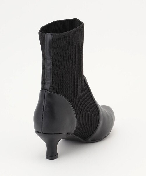 ANY SIS（エニィスィス）の「【23.0~24.5cm】リブポインテッド ブーツ（ブーツ・レディース・ベージュ系/ブラック系・SMALL/MEDIUM/LARGE/LL）」の15枚目の写真