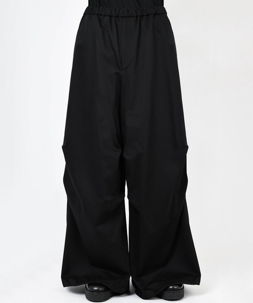 LAD MUSICIAN（ラッドミュージシャン）の「OVER PANTS（チノパンツ・メンズ・ブラック・42/44/46）」の2枚目の写真