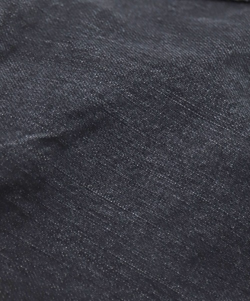 OMNIGOD（オムニゴッド）の「[OMNIGOD mens / オムニゴッド] 14ozセルヴィッチブラックデニム サードタイプジャケット（デニムジャケット・メンズ・ブラック・2/3/4）」の5枚目の写真