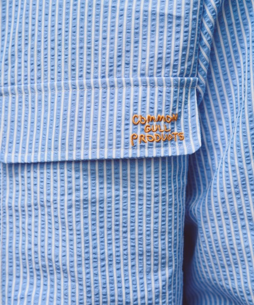 common gull products.(コモンガルプロダクツ)の「おやすみと行ってきますのシャツ、秋(シャツ/ブラウス・レディース・ブルー/ブラック/ブラウン・LARGE/MEDIUM)」の21枚目の写真